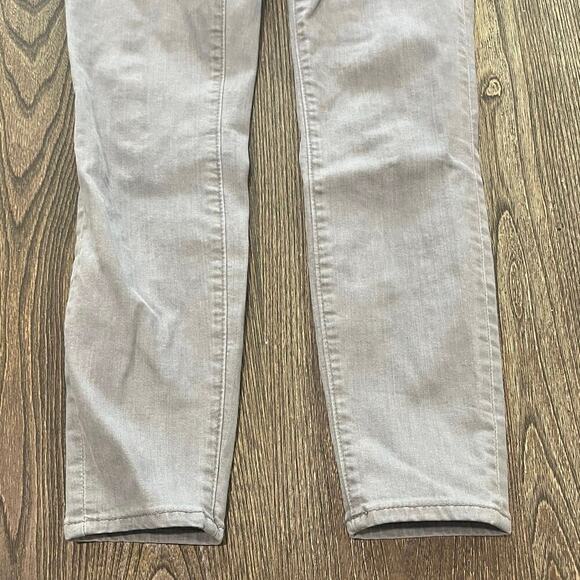 Ann Taylor LOFT Modern Skinny Jeans Denim Stretch Light Wash Gray Size 27/4 - Picture 2 of 13